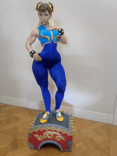 Statue street fighter chun - statue, li