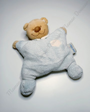 Peluche doudou ours coussin - doudou,