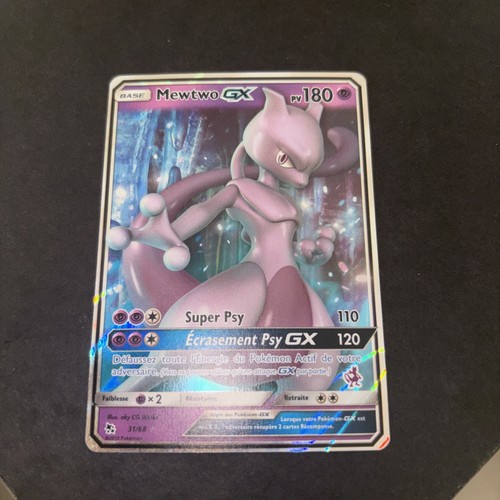 Carte pokémon mewtwo 68 - mewtwo, gx