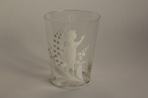 Verre cristal mary gregory - cristal,