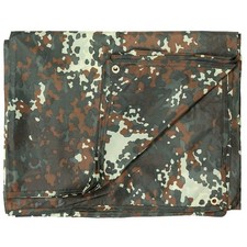 Bâche imperméable Max Fuchs® Outdoor Bushcraft 2 x 3 m BW camouflage allemand