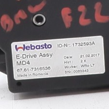 Moteur toit ouvrant BMW SERIE