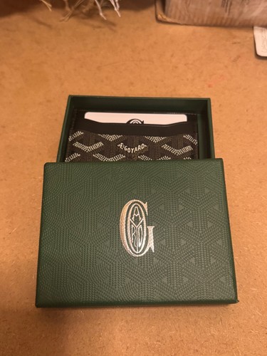 Porte carte goyard - porte-carte, noire