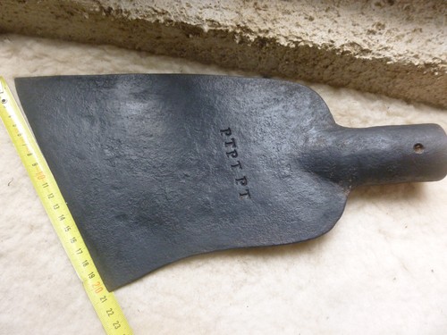 Ancien coupe foin marqué - foin,