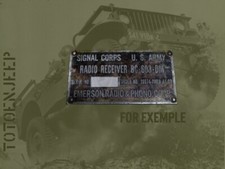 NEW LABEL PLAQUETTE POSTE