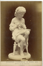 W. England, France, Paris L'Exposition universelle de 1878 Une sculpture W.