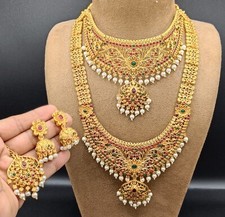 Collier Choker Doré Bollywood