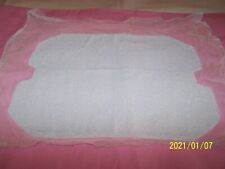 Ancienne aumonière / sac de soirée en perles et tulle. à terminer. Années30. N°1