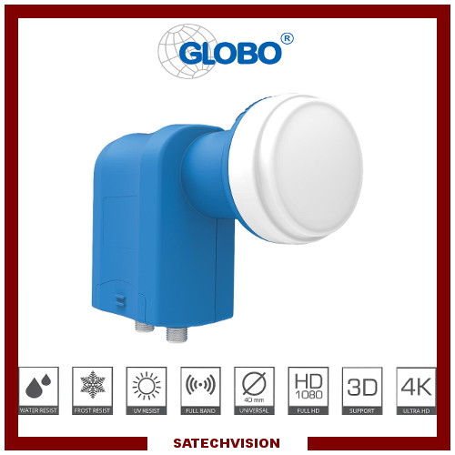 Lnb twin globo pro2 tête - globo,