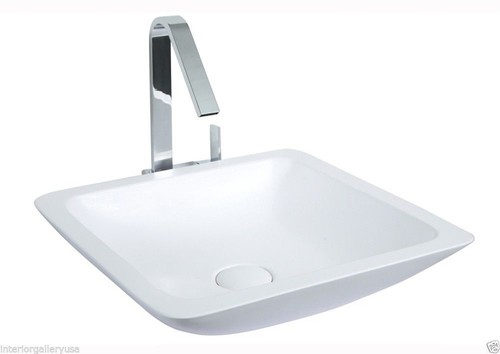 Bathroom sink modern cast - sink,