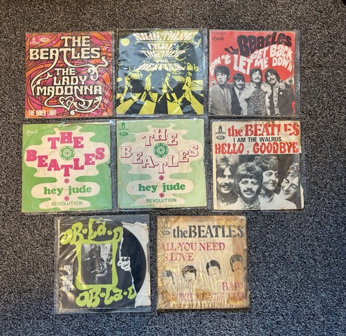 Beatles lot 45t singles - beatles:,