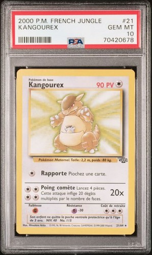 Carte pokémon kangourex 64 - kangourex, 21/64