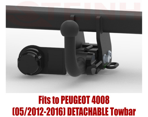 Attelage amovible pour peugeot - attelage,