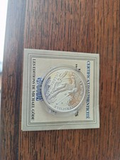 Médaille Jeux Olympiques D'Hiver 1994 en Argent avec Certificat (177-8/1)