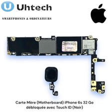 Carte Mère (Motherboard) iPhone 6s 32 Go débloquée avec Touch ID (Noir)