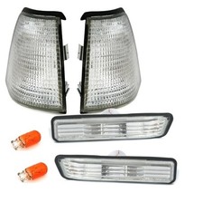 4 CLIGNOTANT AVANT + LATERAUX BLANC BMW SERIE 3 E36 BERLINE ET COMPACT PHASE 2