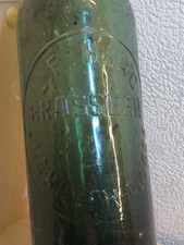 Bouteille Ancienne Moulé Brasserie L.F Haag Ingwiller Alsace