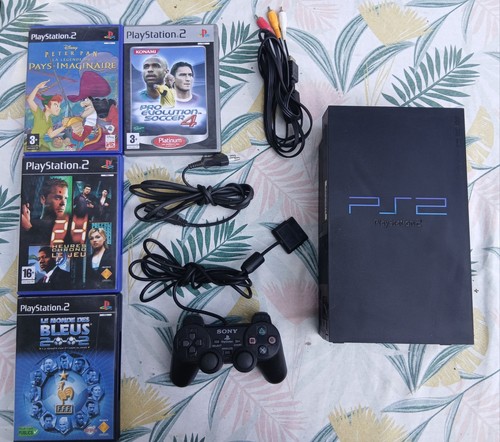 Console playstation fat - console,
