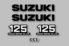 Suzuki 125 kit déco - suzuki,