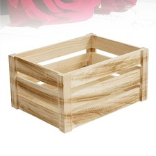  Panier de rangement en bois
