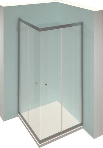 Cabine douche angle - de,