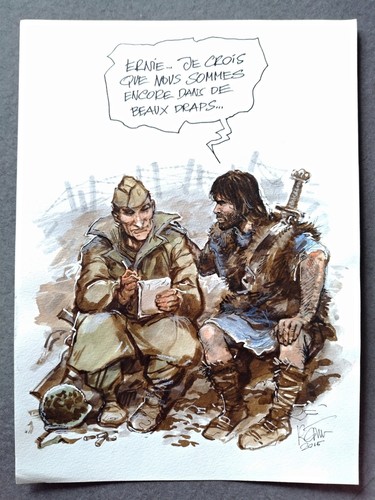 Rosinski dessin original - -,