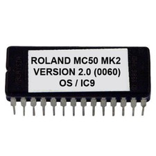 Roland MC-50 V 2.00 Upgrade Eprom Firmware Latest pour MC50 Séquenceur MK2 Mkii