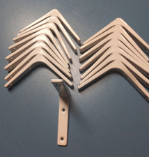 Support Équerre Angle Métallique Renforcé Pour Étagères lot de 16