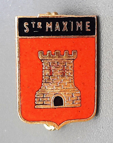 Insigne émail sainte maxime - émail,