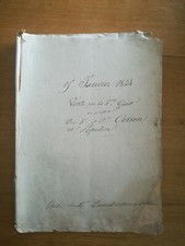 15 Janvier 1844 Vente Guiot
