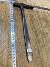 n° 10 outil ancien , old tool , hammer , MARTEAU De Vitrier