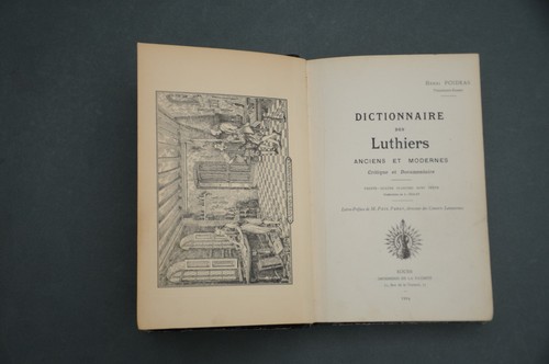 Lutherie poidras dictionnaire - lutherie,