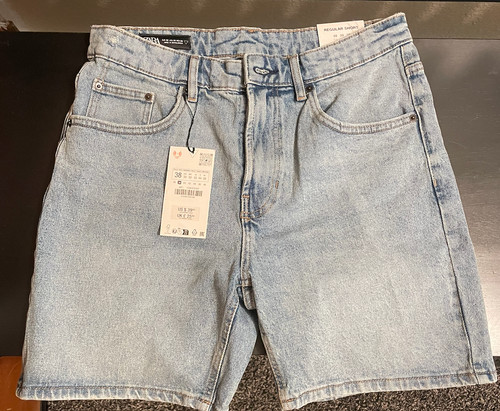 Zara men denim shorts - zara,