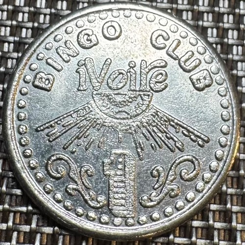 Jeton bingo club - club, ivoire