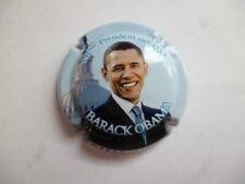 capsule de champagne, MIGNON Pierre, Barack Obama, contour bleu pale, N°56