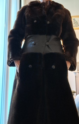 Manteau 1950 fourrure - , et