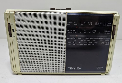 Itt tiny 220 radio - itt,