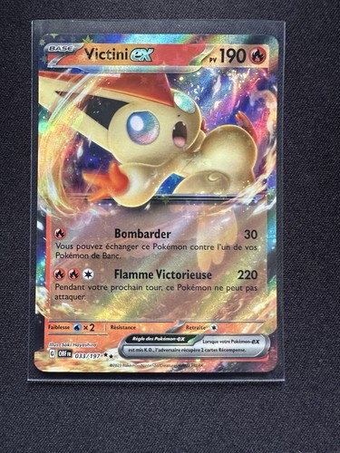 Carte pokemon victini - carte, ex