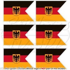 ALLEMAGNE Allemand Naval Insigne Marine Drapeau Cellule Téléphone Autocollants 
