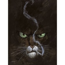 Poster affiche offset Blacksad Guarnido, Quelque part entre les ombres (18x24cm)