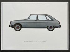 Renault 16 / 8 cv / 4 cyl. /