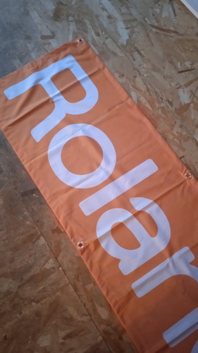 Banderole publicitaire roland - publicitaire,