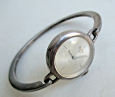 Ancienne montre en argent mécanique Quilbé  poinçon crabe antique sterling watch