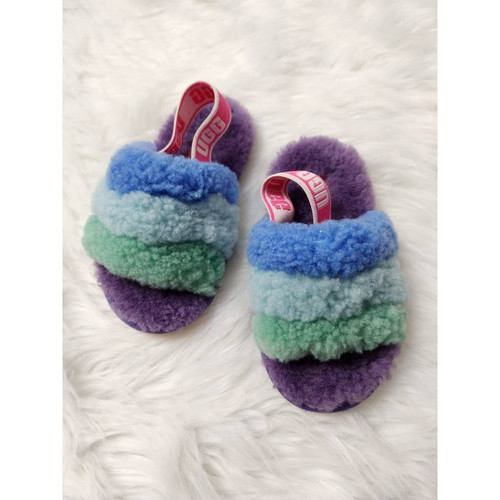 Ugg girls fluff yeah slide - ugg,
