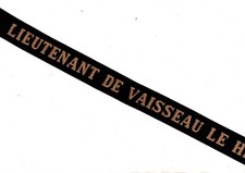 MARINE BANDE DE BACHI RUBAN