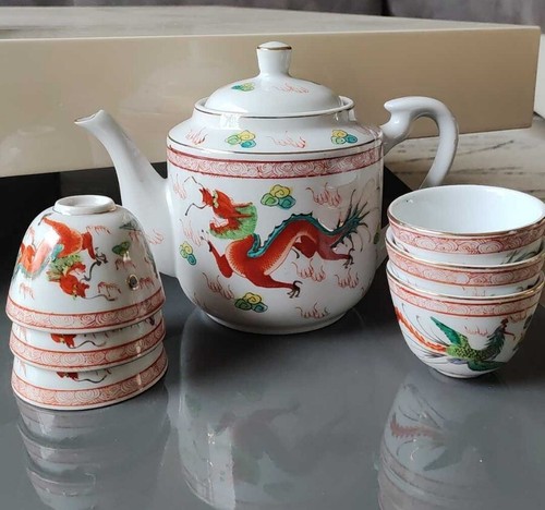 Théière chinoise 6 - chinoise, tasses