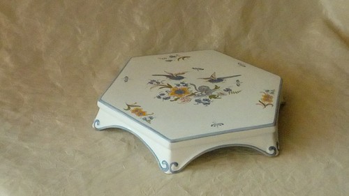 Dessous plat faience - en,
