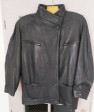 Veste cuir femme 42 Mac Douglas Ardoise