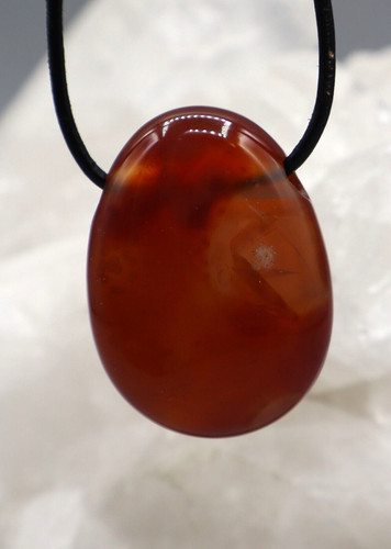 Carnéol cornaline pendentif - carnéol,