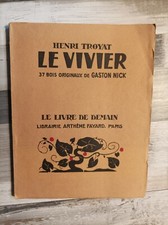 Le vivier -Le livre de demain